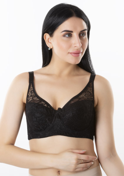 girl wearing MAGIC 9 Minimizer Bra For T-Shirt & All Kind Of Dresses in D-Cup Size | Lovebird