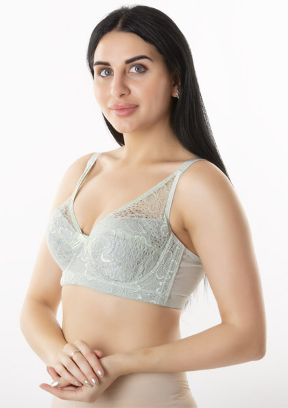 girl wearing MAGIC 9 Minimizer Bra For T-Shirt & All Kind Of Dresses in D-Cup Size | Lovebird