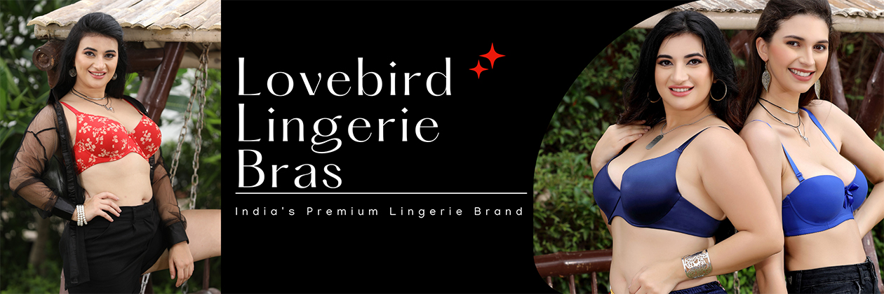 Bras (ब्रा)  - Buy woman bras  banner lovebird