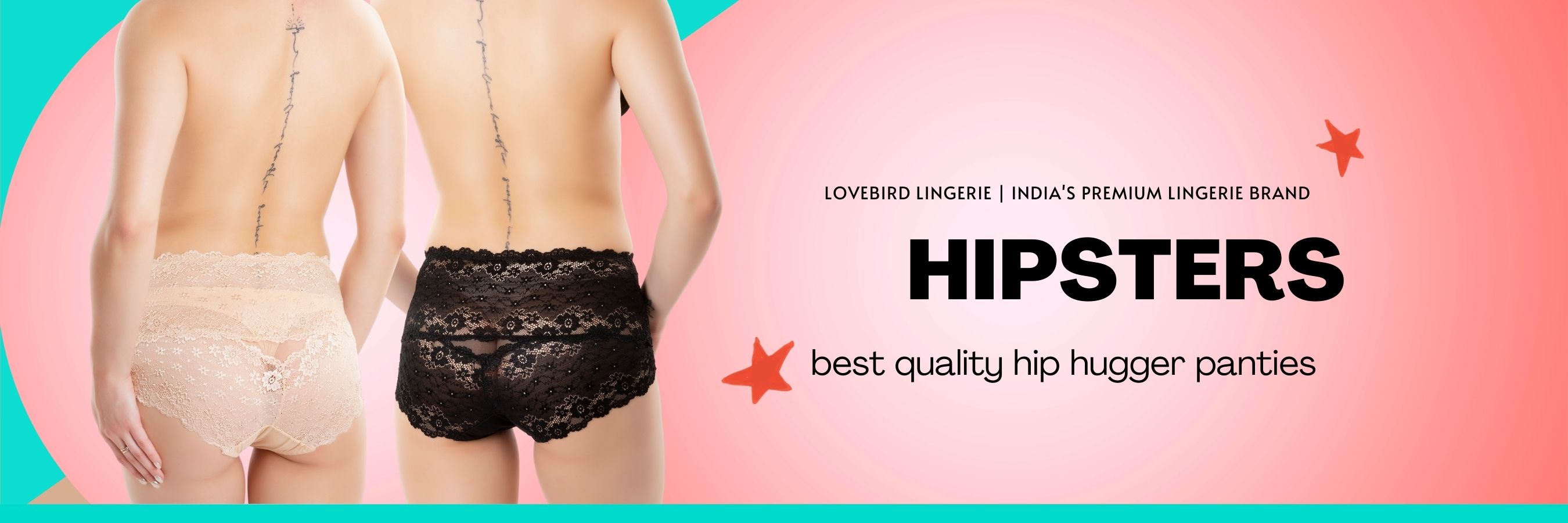 Hipster Panties - Buy sexy Hip banner lovebird