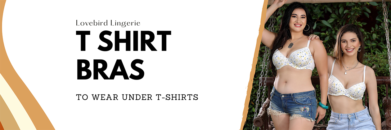 T-Shirt Bra - Buy from the sty banner lovebird